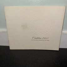 1980 Cadillac 32-page Car Sales Brochure - Eldorado Deville Seville Flee... - $5.93
