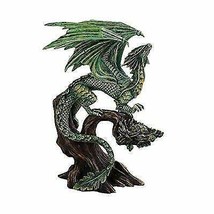 Dryad Gaia Tree Earth Adult Mother Dragon Perching On Branch Statue Anne Stokes - £59.43 GBP