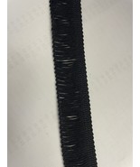 Wholesale 50 yards / 1 yard black fringe 1” great for custom - £1.14 GBP+