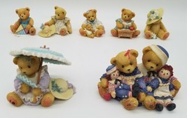 Lot of (7) Cherished Teddies Vanessa Ronald Various Assortment of Bear Figurines - £49.63 GBP