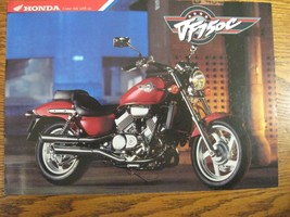 1987 1988 Honda Motorcycle VF750C Brochure Sheet, 4 languages, Original ... - $18.51