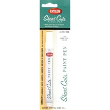 Krylon KSCP913 Short Cuts Enamel Paint Pen, Gloss White, .33 Ounce - $26.99
