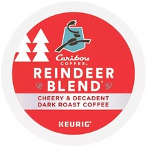 CARIBOU COFFEE REINDEER BLEND KCUPS 22CT - $26.74