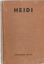 Heidi by Johanna Spyri Vintage Hardcover Book - £1.56 GBP