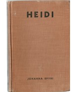 Heidi by Johanna Spyri Vintage Hardcover Book - £1.57 GBP