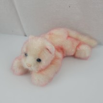 Aurora A &amp; A Stuffed Plush Pink White Sparkle Kitty Cat 10&quot;  - $59.39