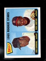1965 Topps #374 Jose CARDENAL/DICK Simpson Exmt (Rc) Angels Angels Rooki *X74563 - £5.59 GBP