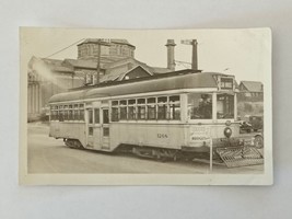 Vintage Cleveland Interurban Railroad Trolley Car #1265 Photo ca 1935 - $9.89