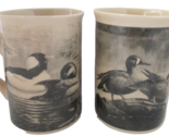 2X Wildlife Art Ducks Coffee Cup Mug Artist Mia Lane DESIGNPAC - £15.78 GBP