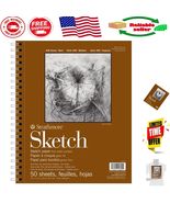 9x12  Artist Pad - 50 Sheets of Smooth Heavyweight Paper for Sketching - $30.43 CAD
