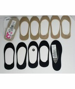 New Hue Women&#39;s Hidden Cotton and Microfiber Sock Liners - 12 Pair - $659.71 MXN