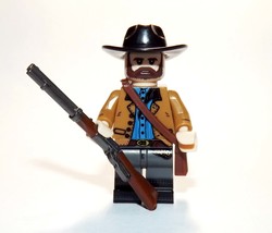 YY Minifigure Building Custom Cowboy with Winchester Wild West movie - £5.32 GBP