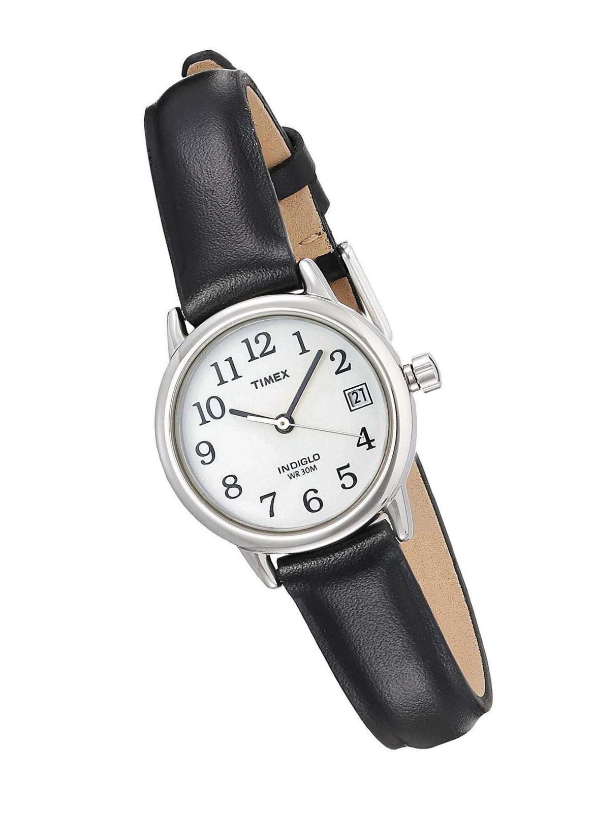 Timex lepoidilite Women s T2H331 Indiglo Leather