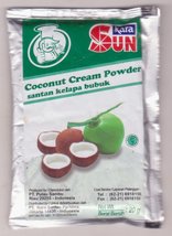 Sun Kara Santan Kelapa Bubuk - Coconut Cream Powder, 20 Gram/0.7 Oz (Pac... - $16.72