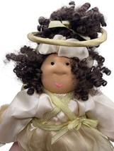 Little Souls Angel Doll 2004 Dark Curly Hair Gretchen Wilson Vintage Angelica - £115.16 GBP