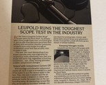 Leopold Scopes Vintage Print Ad pa18 - £4.66 GBP