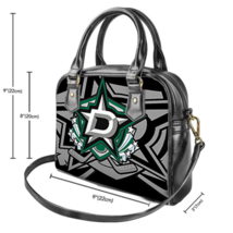 Dallas Stars PU Leather Tote Bag Shoulder Bag rossbody Bag - £30.57 GBP