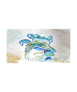 Betsy Drake Blue Fiddler Crab Beach Towel - £47.71 GBP