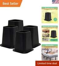 Versatile 6-Inch Furniture Risers - Perfect for Bed, Sofa, and Storage N... - $532.24 MXN