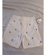 POLO RALPH LAUREN Shorts Boys 14 Embroidered Navy Blue Pony  Drawstring ... - $373.12 MXN