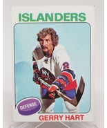 1975-76 Topps Hockey #18 Gerry Hart New York Islanders - $1.34 CAD