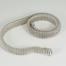 17.5&quot; Tiffany &amp; Co Somerset Mesh Collar Necklace in Sterling Silver - $699.00