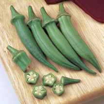 VPF 50+ Clemson Spineless Okra Seeds - NON GMO - Heirloom -- FRESH - £2.70 GBP