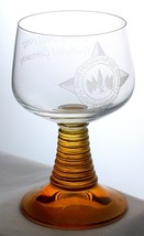 US European Command HQ 1992 Navy Ball Souvenir Roemer Glass Goblet Germany - £7.95 GBP