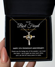 Best Friend Jewelry Gifts, Best Friend 5th Friendship Anniversary Gifts, 5th  - £40.17 GBP