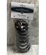 Calabria Set Of 7 Craft Clip Rings-1 3/4 Inch-BLACK - $40.17 CAD