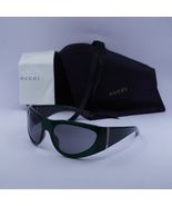 Gucci GG1575S 003 Shiny Green/Green 63-19-130 Sunglasses New Authentic - $215.17