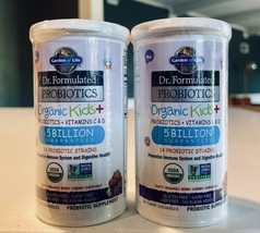 2-Garden of Life Dr Formulated Probiotics KIDS DAILY CARE 30 organic 11/24 - $37.39