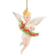 Lenox Disney 2014 Tinkerbell Ornament Figurine Annual Trimmings With Tin... - £50.21 GBP