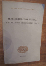 Il materialismo storico e la filosofia di benedetto croce Antonio Gramsci 1974 - £10.30 GBP