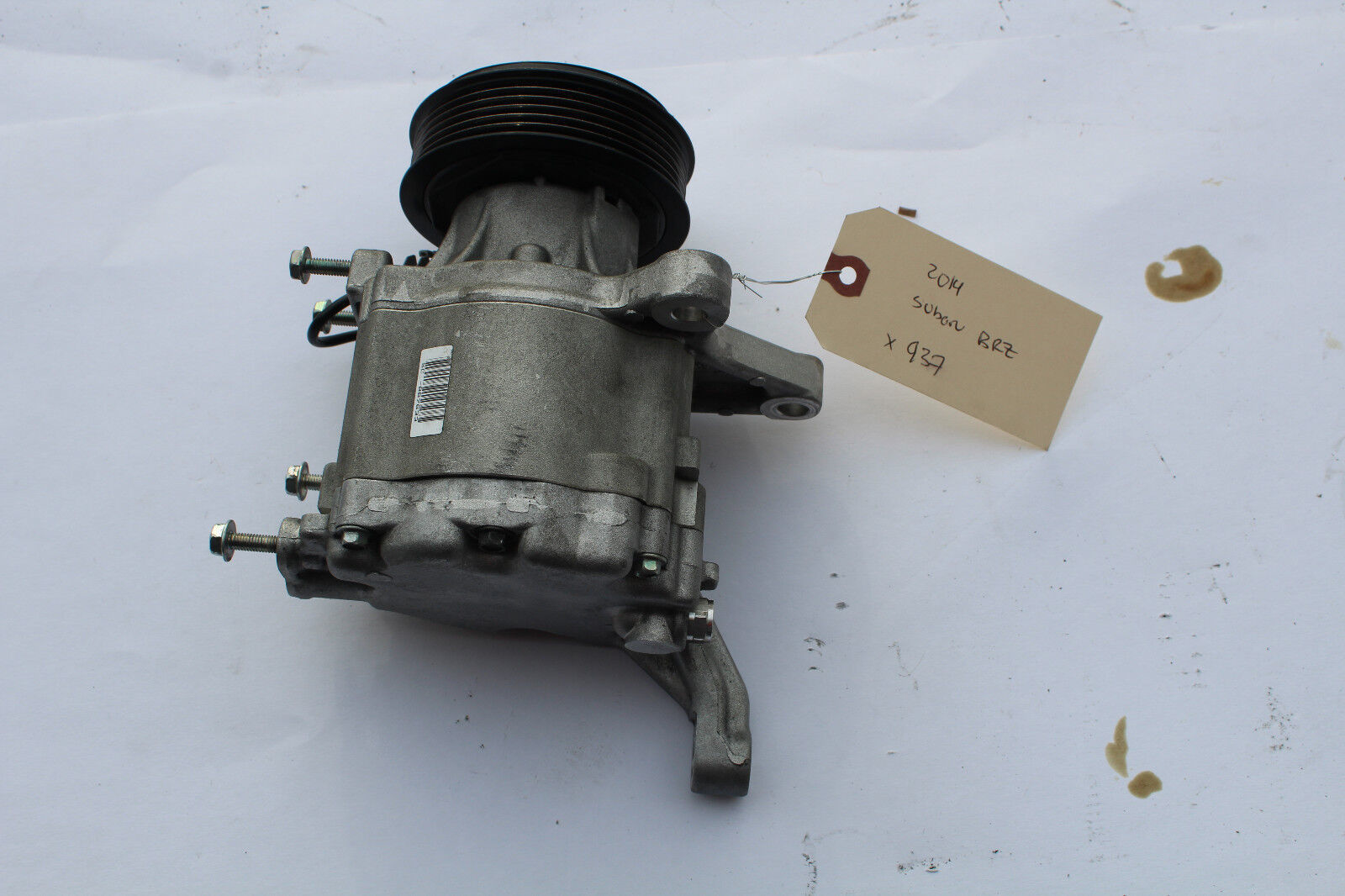 2013-2016 SUBARU BRZ SCION FR-S AC COMPRESSOR X937 - $111.79