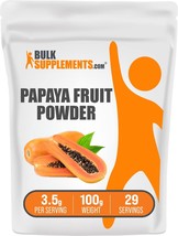 Bulksupplements.Com Papaya Powder - Carica Papaya - Papaya Enzyme Powder - Papay - £19.17 GBP