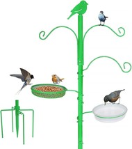 Bird Feeder Pole, Premium Bird Feeder Stand Outside,Bird Feeding Station Outdoor - £41.79 GBP