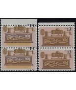 1705 - 13c Huge Top Margin Color Shift Error / EFO Pair &quot;Sound Recording... - $51.95 CAD