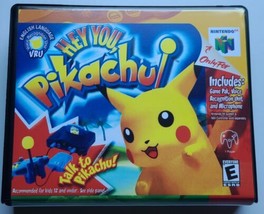 Hey You Pikachu CASE ONLY Nintendo 64 N64 Box BEST Quality Available - £11.60 GBP