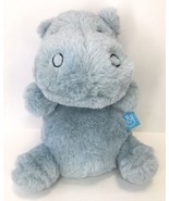 Manhattan Toy Company Hippo Plush Stuffed Animal Blue Soft 2019 7&quot; - £9.28 GBP