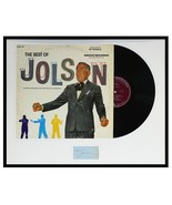 Al Jolson Signed Framed 16x20 Vintage Best Of Vinyl Record Album Display... - £194.68 GBP