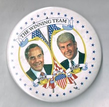 Dole Kemp 1996 Presidental Campaign Pin Back Button Pinback - $23.92