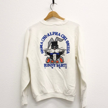 Vintage Sigma Chi - Alpha Chi Omega 1988 Sweatshirt Large - £36.54 GBP
