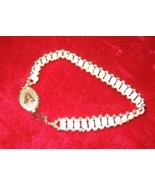 Vintage Jostens Pearl &amp; Gold Sterling Bracelets - £27.97 GBP