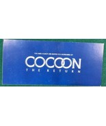 COCOON: THE RETURN (1988) vintage unused 20th Century Fox promotional pass - $13.56 CAD