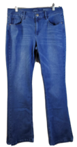 J. Jill Bootcut Jeans Womens Size 8 Blue Denim Cotton 5-Pockets Design Pull On - £15.15 GBP