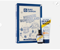 Duke Cannon Whisker Wonderland Beard Care Gift Set Vol 2 Beard Wash Oil ... - $24.72