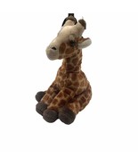 Wild Republic Baby Giraffe Plush Sitting 12&quot; Stuffed Animal Toy Floppy Soft - $5.53
