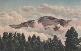 Pikes Peak Among the Clouds Colorado CO 1944 La Mesa New Mexico Postcard... - $2.99