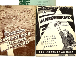 Vintage Boy Scouts Jamboneering Explorer Books 1950s - £23.85 GBP